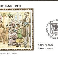 Canada 1994 Christmas Festival Colorano Silk Cover # 13187