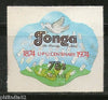 Tonga 1974 Odd Shaped Die Cut 75s Airmail UPU Centenary MNH # 2066
