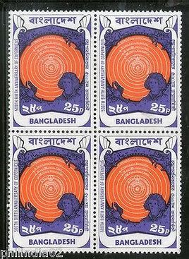 Bangladesh 1974 Nicolaus Copernicus Heliocentric System Blk/4 Sc 61 MNH # 1711B