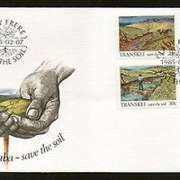 Transkei 1985 Save the Soil Conservation Environment Sc 155-58 FDC # 16324