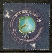 Pitcairn Islands Round ODD Shaped Map Self Adhesive 1v MNH # 2008