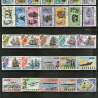 Grenada 11 Diff. Used Complete sets on Christmas Scout Sport Butterfly # 2105