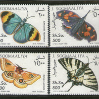 Somalia 1993 Butterflies Moth Insect 4v MNH # 2371