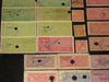 India Fiscal 94 Different Cochin Travancore Kerala State Court Fee & Revenue Stamps Diff Perforation Shade