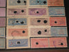 India Fiscal 94 Different Cochin Travancore Kerala State Court Fee & Revenue Stamps Diff Perforation Shade