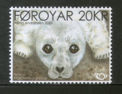 Faroe Islands 2020 The Seal Pup Dog Animal MNH # 2452
