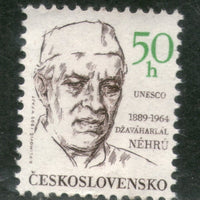 Czechoslovakia 1988 Jawaharlal Nehru of India UNESCO Sc 2735 MNH # 2464