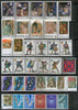 San Marino Collection of 71 Diff Stamps on Paintings Coins Birds All MNH # 2524