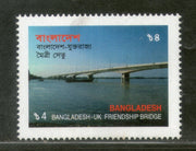 Bangladesh 2002 United Kingdom Friendship Bridge Architecture Sc 661 MNH # 2589