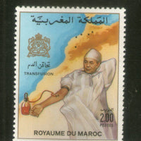 Morocco 1987 Blood Donation Health Sc 643 MNH # 2612A