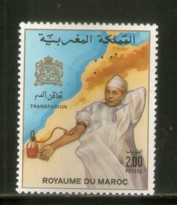 Morocco 1987 Blood Donation Health Sc 643 MNH # 2612A