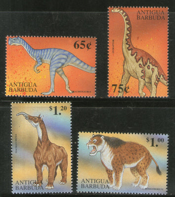 Antigua & Barbuda 1999 Dinosaurs Pre Historic Animals Sc 2247-50 MNH # 2757