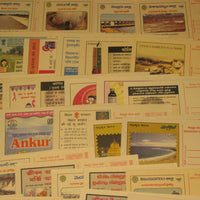 India 526 diff Meghdoot Post Cards Gandhi Aids Malaria Cancer Health All Mint - Phil India Stamps