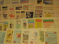 India 526 diff Meghdoot Post Cards Gandhi Aids Malaria Cancer Health All Mint - Phil India Stamps