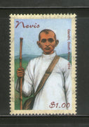 Nevis 1998 Mahatma Gandhi of India Sc 1097 1v MNH Set # 281