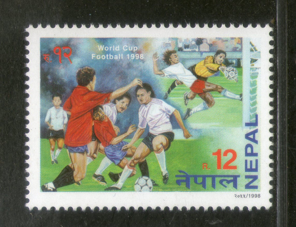 Nepal 1998 World Cup Football Soccer Championship Sports Sc 634 MNH # 282