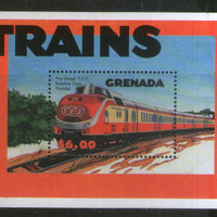 Granada 2000 Diesel Locomotive Train Railway Transport Sc 3041 M/s MNH # 2871