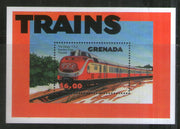 Granada 2000 Diesel Locomotive Train Railway Transport Sc 3041 M/s MNH # 2871