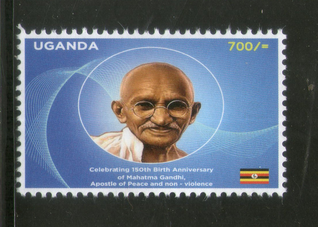 Uganda 2019 Mahatma Gandhi of India 150th Birth Anniversary 1v MNH # 28A