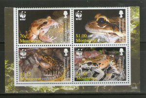 Montserrat 2006 WWF Mountain Chicken Frog Reptiles Sc 1159 MNH # 3099