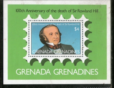 Grenada Grenadines 1979 Sir Rowland Hill Stamp on Stamp Sc 332 M/s MNH
