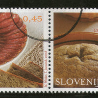 Slovenia 2008 Food Dishes from Savinjska Valley "SPECIMEN" Sc 769 MNH # 324