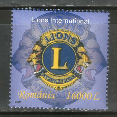 Romania 2004 Lion's International Club 1v Sc 4686 MNH # 34