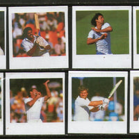 St. Vincent 1988 Cricketers Gavaskar Kapil Dev India Imperforated Proof Set MNH # 3862