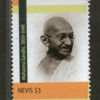 Nevis 2011 Mahatma Gandhi of India Sc 1650 MNH # 399