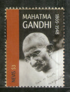 Nevis 2011 Mahatma Gandhi of India Sc 1651 1v MNH # 413