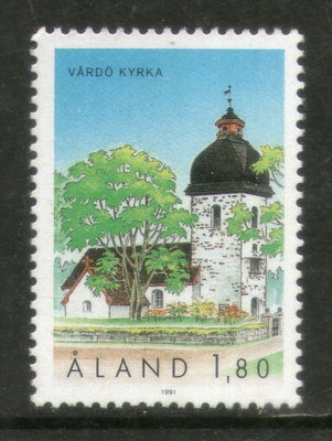 Aland 1991 Vardo Church Architecture Sc 40 MNH # 428