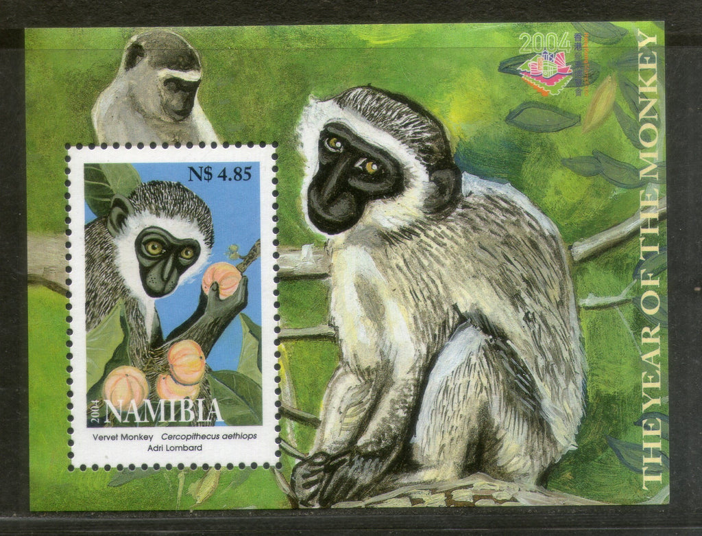 Namibia 2004 Vervet Monkey Wildlife Animal M/s Sc 631 MNH # 432