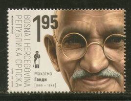 Bosnia & Herzegovina 2019 Mahatma Gandhi of India 150th Birth Anniversary 1v MNH # 463