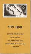 India 1968 XIX Olympic Games Phila-467 Cancelled Folder
