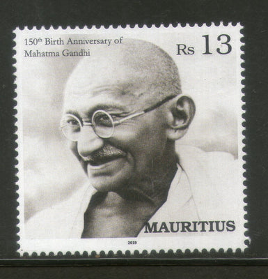 Mauritius 2019 Mahatma Gandhi of India 150th Birth Anniversary 1v MNH # 5004A