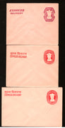 India 3 Different Express Delivery Envelope MINT # 5106