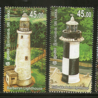 Sri Lanka 2018 Lighthouses of Sri Lanka Architecture 4v MNH # 512