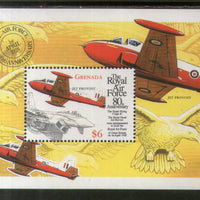 Grenada 1998 Royal Air Force Aircraft Sc 2798 M/s MNH # 5133