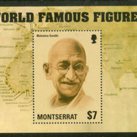 Montserrat 2014 Mahatma Gandhi of India Sc 1354 M/s MNH # 5565