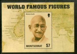 Montserrat 2014 Mahatma Gandhi of India Sc 1354 M/s MNH # 5565