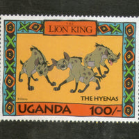 Uganda 1994 Disney's The Lion King - The Hyenas Sc 1266g Cartoon Film MNH # 517