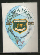 Sierra Leone 1969 Scout 4½c Odd Shaped Diamond Die Cut Self Sc 485 MNH # 5181a