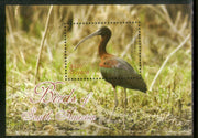 Guyana 2012 Glossy Ibis Birds Wildlife Sc 4097 M/s MNH # 5222