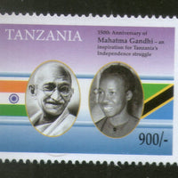 Tanzania 2019 Mahatma Gandhi of India 150th Birth Anniversary Flag 1v MNH # 5234A