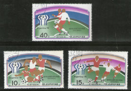 Korea 1978 World Cop Football Argentina Player Sport Sc 1654-56 Cancelled # 5246a