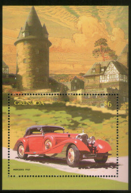 Grenada 1996 Mercedes Motor Car Automobile Transport Sc 2558 M/s MNH # 5269