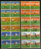 Equatorial Guinea 1977 World Cup Football Sport Players 6v BLK/4 Cancelled # 5309b