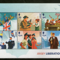 Jersey 2020 Jersey Liberation 75th Anni. Flag Sheetlet MNH # 5326