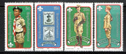 Bophuthatswana 1982 Boy Scouts Cadet Lord Baden Powell Sc 84-87 MNH # 5357