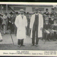 Great Britain The Umpires Cricket View / Picture Post Card # 5437